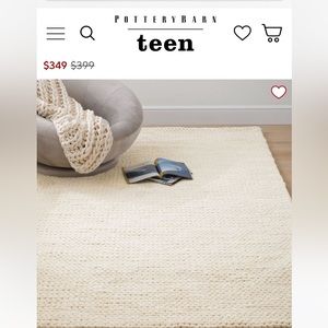 Potterybarn teen rug